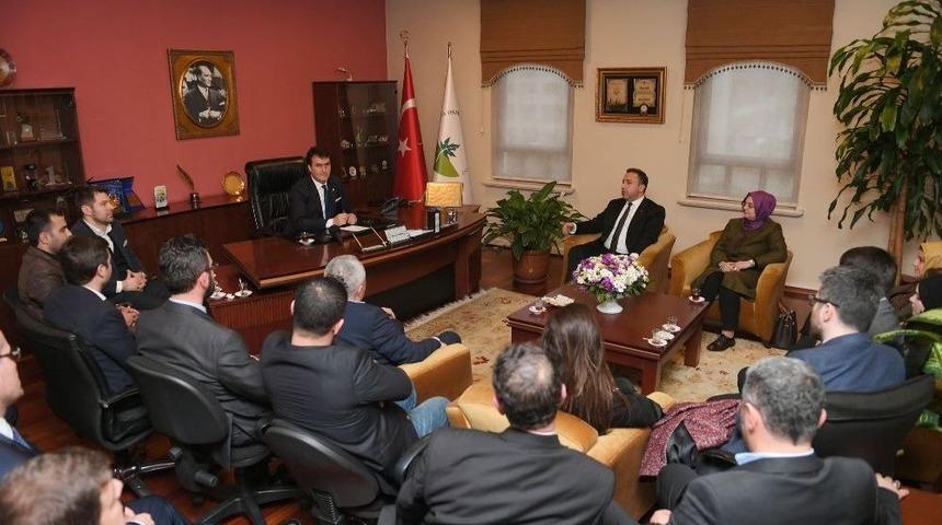 Ak Parti Osmangazi’den Başkan Dündar’a Ziyaret
