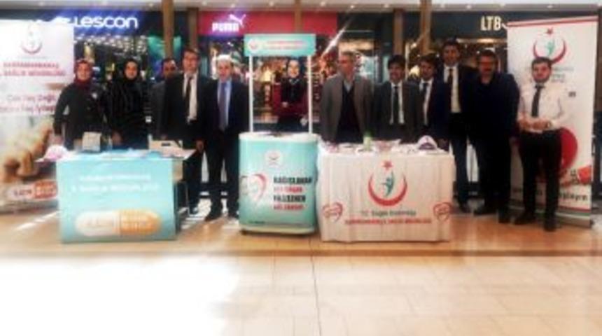 Sağlık M&uuml;d&uuml;rl&uuml;ğ&uuml; "organ Bağışı Standı" A&ccedil;tı