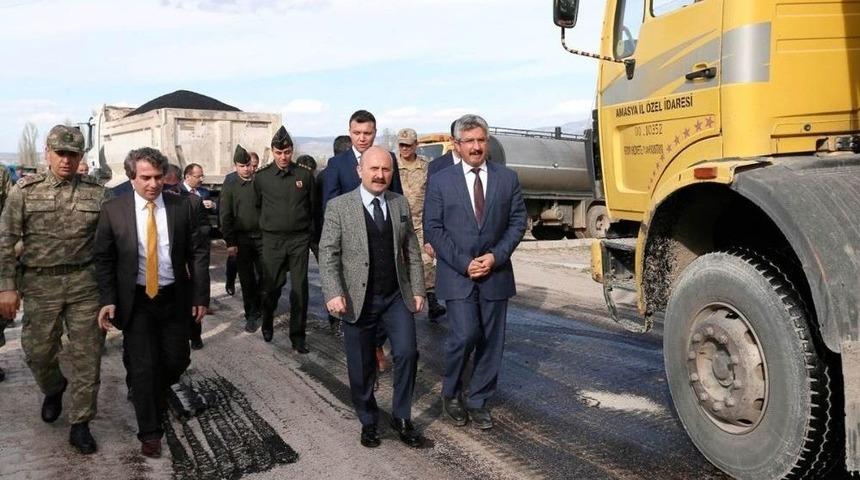 K&ouml;y Yollarında Hedef 200 Kilometre Sıcak Asfalt