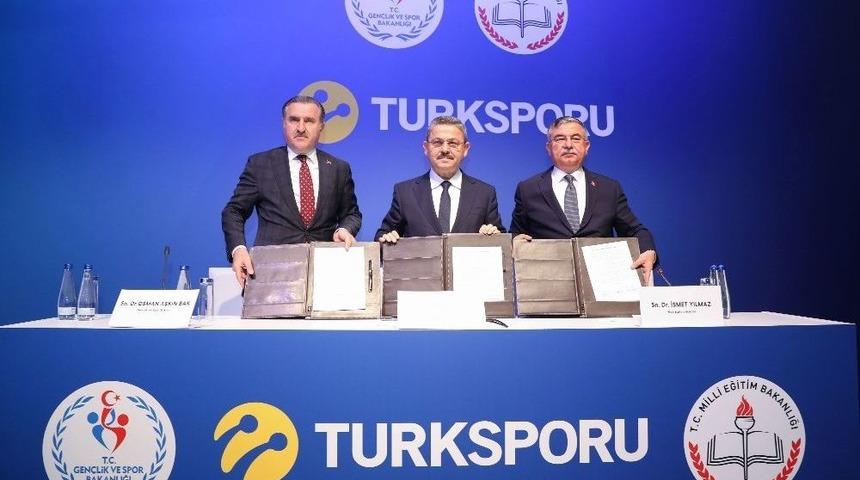 T&uuml;rk Spor Tarihine Y&ouml;n Verecek Proje 2 Milyon 500 Bin &Ouml;ğrenciyle Başlıyor
