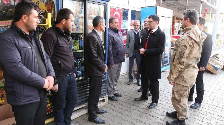 Kaymakam Doğramacı&rsquo;dan Esnaf Ziyareti