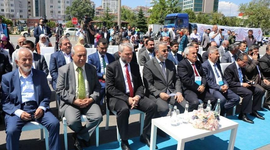 20 Tır Yardım Malzemesi Suriye&rsquo;ye G&ouml;nderildi