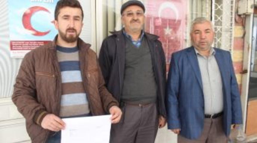 Kızıl&ccedil;ukur K&ouml;y&uuml; Sakinlerinden Bağış Kampanyasına Destek