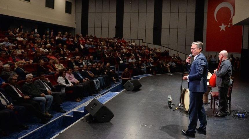 Muratpaşa&rsquo;da Aşık Veysel Anıldı