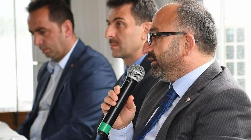 Başkan &Uuml;z&uuml;lmez: &ldquo;sizlere Her Zaman Kapımız A&ccedil;ıktır&rdquo;