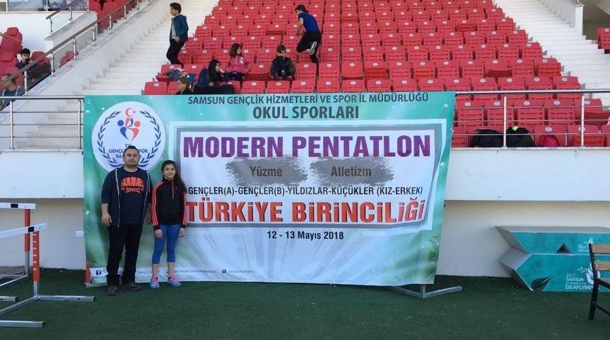 Ted &Ouml;ğrencisi Modern Pentatlon&rsquo;da 8. Oldu