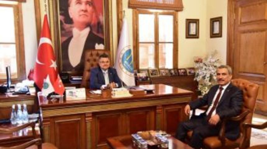 Başkan Yağcı&rsquo;ya Fuara Katılım Daveti