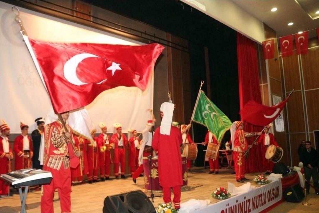 Ağrı&rsquo;da &Ouml;ğretmenler G&uuml;n&uuml; Kutlamaları