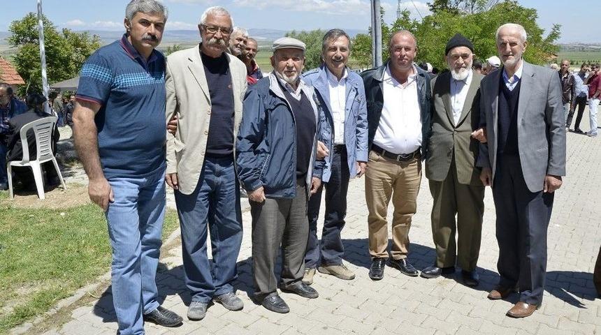 Başkan Ata&ccedil; Yağmur Dualarına Katılmaya Devam Ediyor