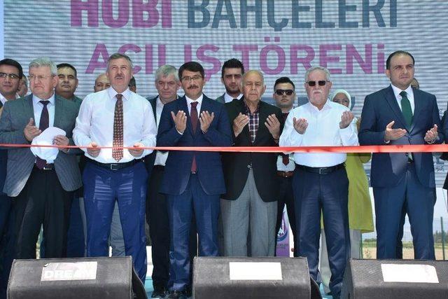 Şehzadeler Hobi Bahçeleri Törenle Açıldı