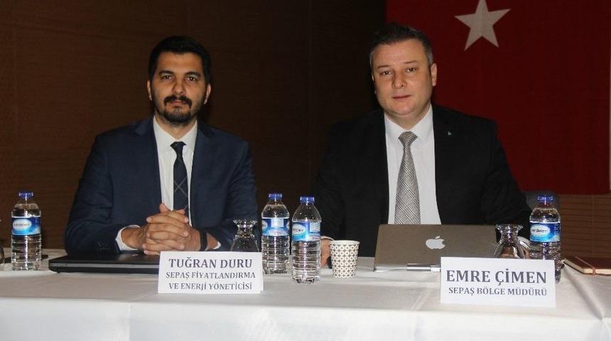 Sepaş, Sanayicileri Enerji Kullanımı Konusunda Bilgilendirdi