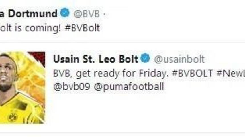 Usain Bolt, Borussia Dortmund İle Antrenmana &Ccedil;ıkacak