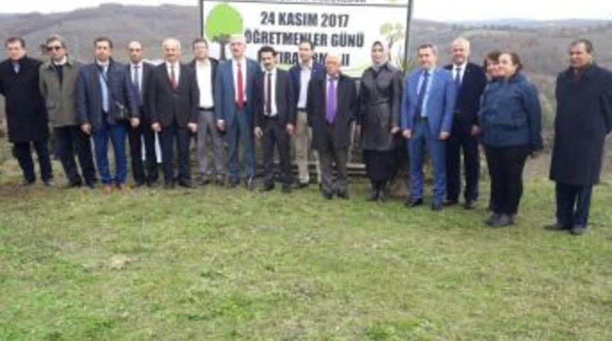 Hatıra Ormanına Fidan Diktiler