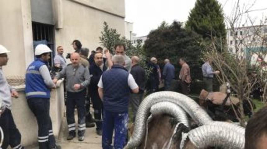 Ordu Devlet Hastanesinde Yangın Paniği