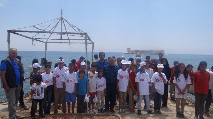 &Ccedil;ocuklar Mersin&rsquo;de Tarihi Ve Turistik Yerleri Gezdi