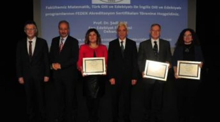 Be&uuml;&rsquo;de Fedek Akreditasyon Belgesi Takdim T&ouml;reni