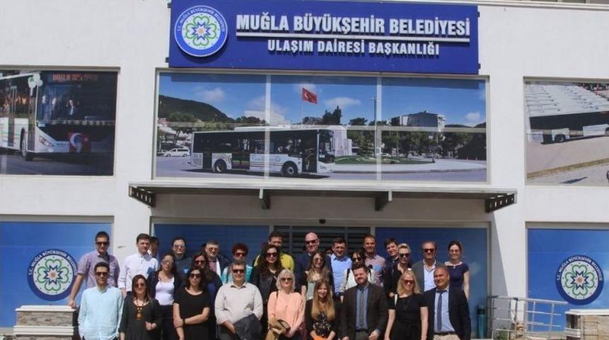 D&ouml;rt &Uuml;lke Muğla Ulaşımını İnceledi