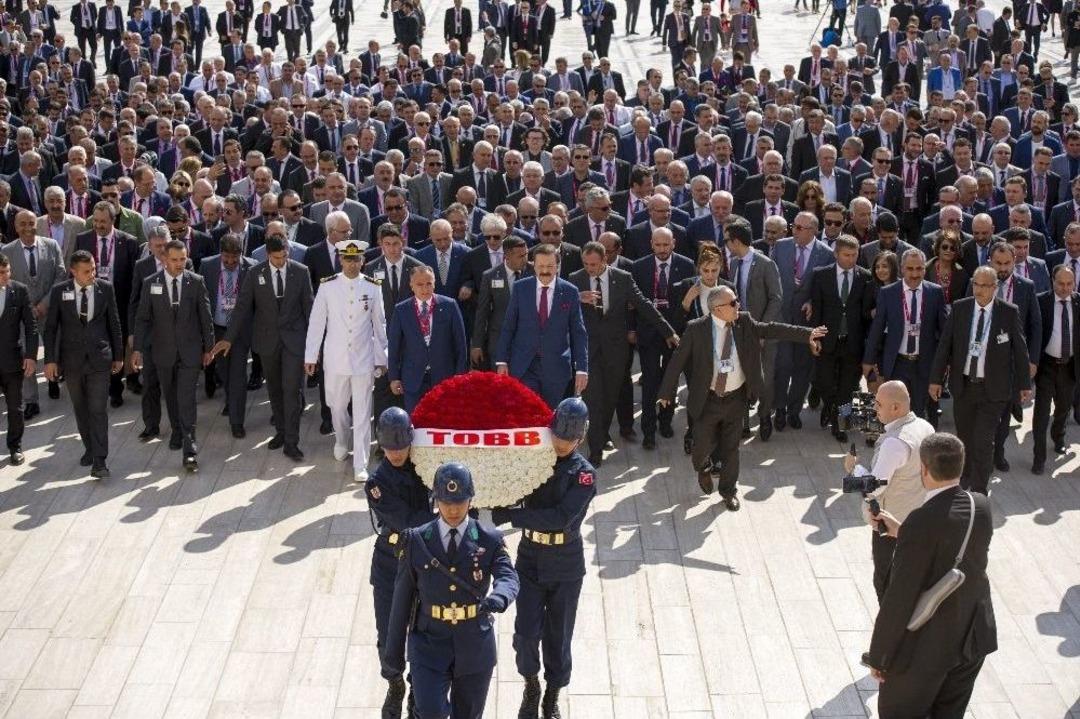 Tobb Ata&rsquo;nın Huzurunda