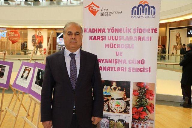 Kadına Şiddete Sergiyle M&uuml;cadele 2