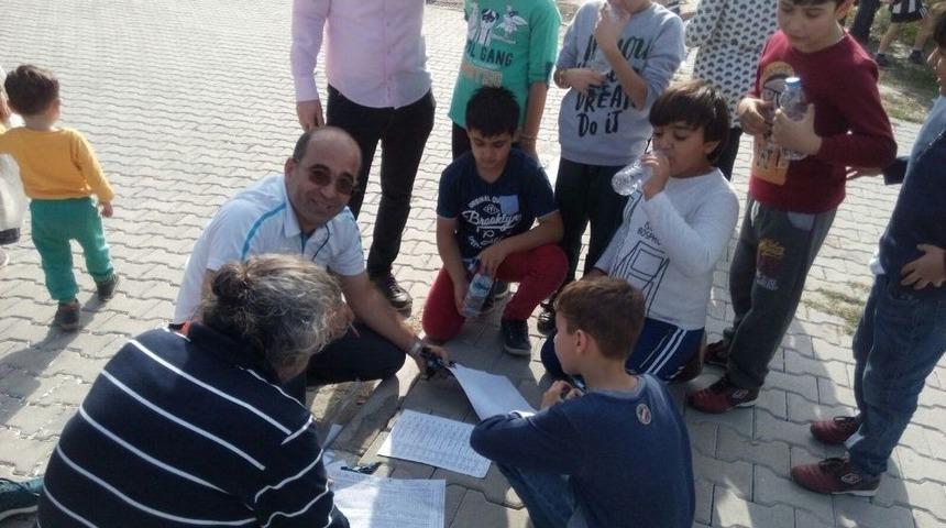 &Ouml;ğretmenler G&uuml;n&uuml; Oryantiring Yarışması Yapıldı