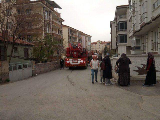 Aksaray’da Elektrik Panosunda Çıkan Yangın Korkuttu