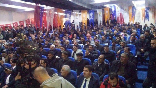 Ak Parti Tekman İl&ccedil;e Kongresi Yapıldı 1