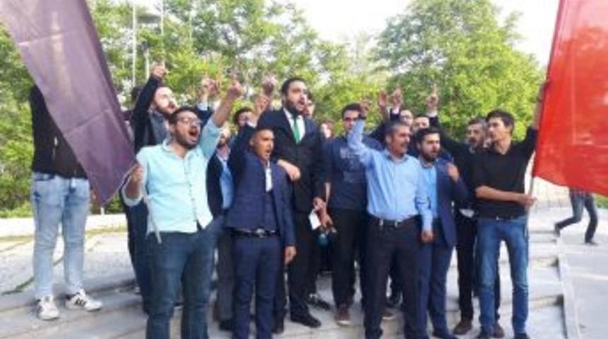 İsrail&rsquo;in Ankara B&uuml;y&uuml;kel&ccedil;iliği Konutu &Ouml;n&uuml;nde Eylem