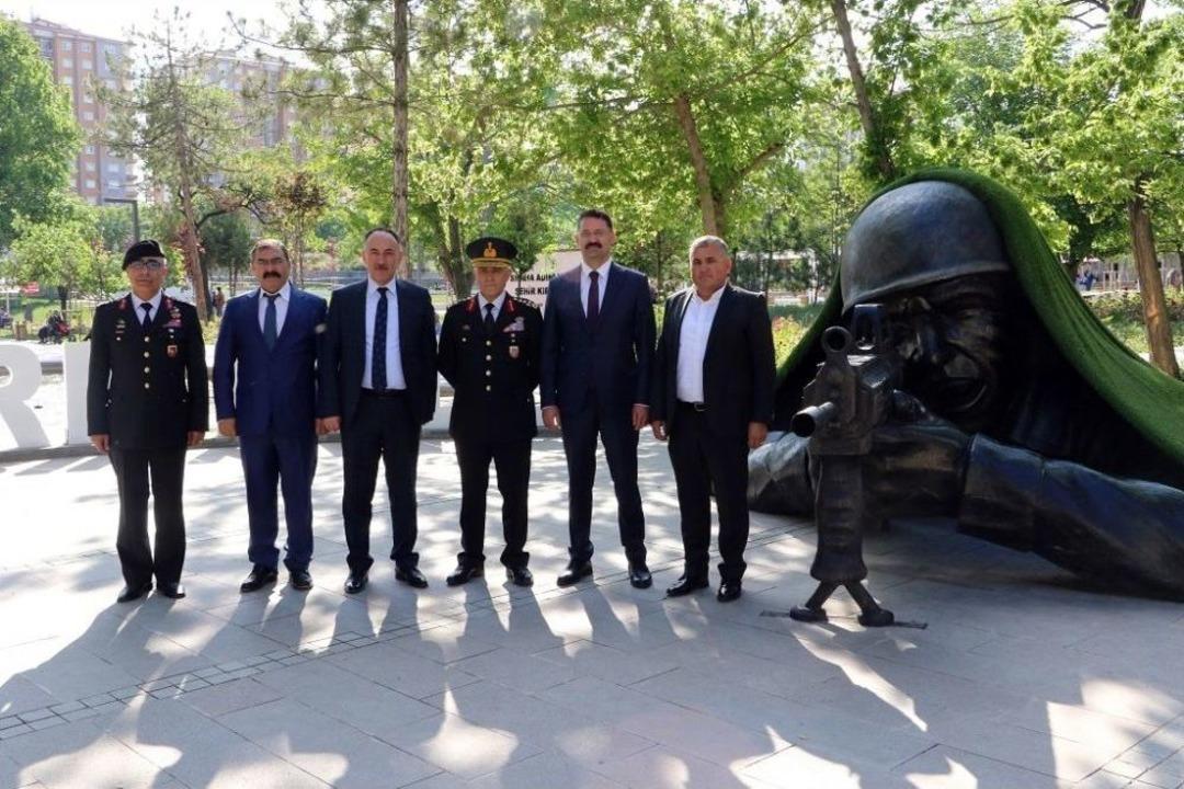 Jandarma Genel Komutanı Orgeneral &Ccedil;etin Kırıkkale&rsquo;de