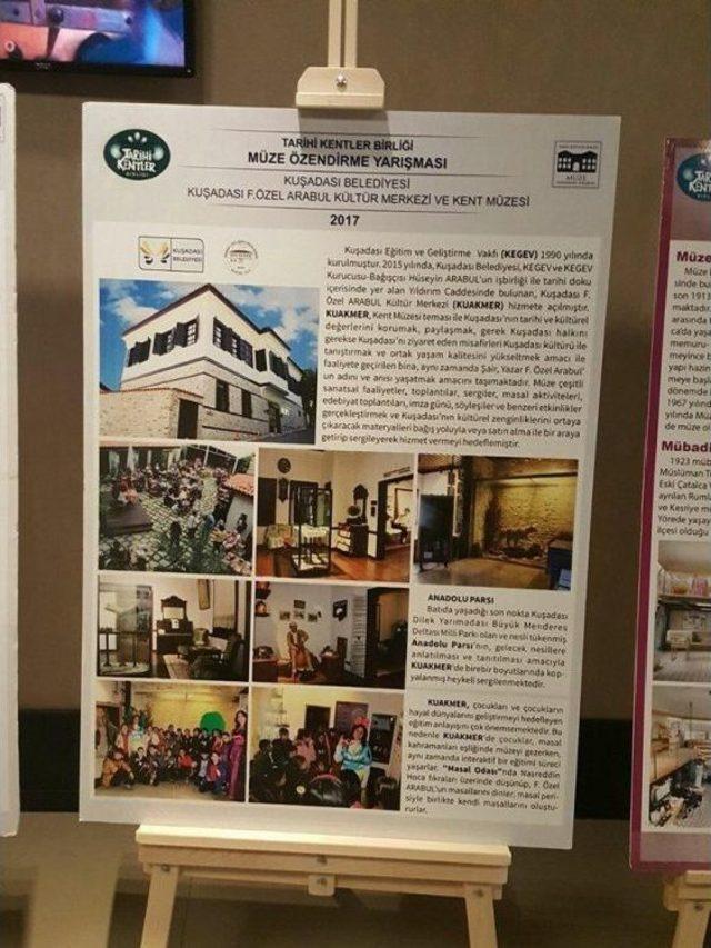 Tarihi Kentler Birliği&rsquo;nden Kuakmer&rsquo;e &Ouml;d&uuml;l 1