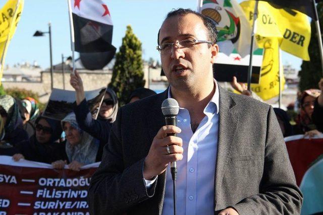 Sivas’ta Abd Protesto Edildi