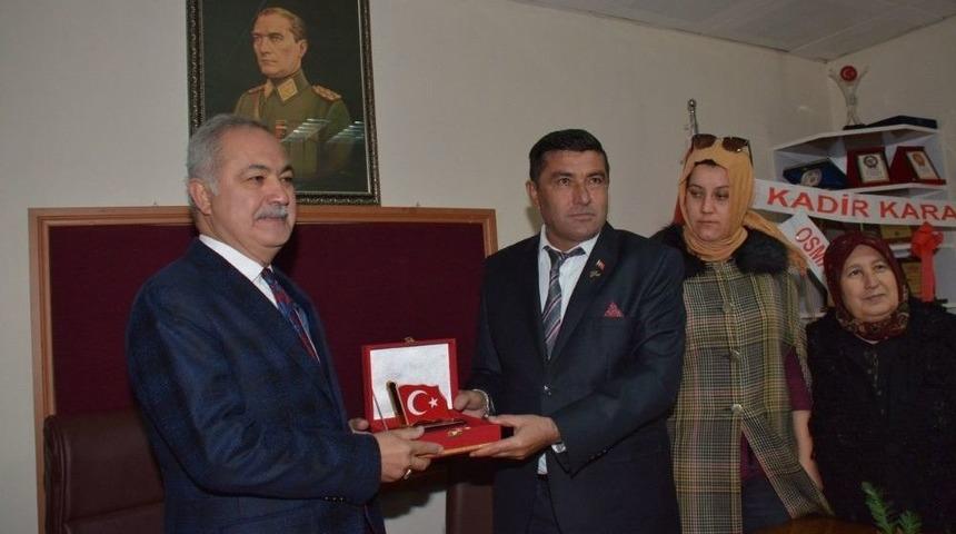 Başkan Kadir Kara&rsquo;dan Şehit Ailelerine Ziyaret