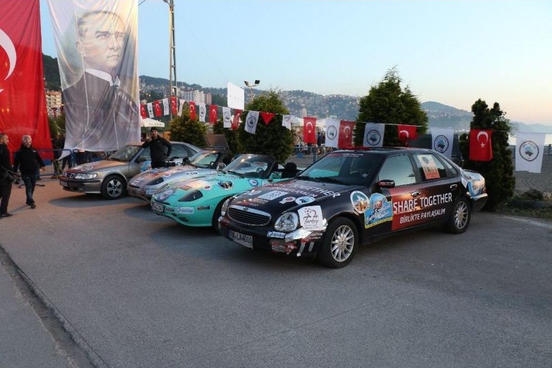 Europa-orient Dostluk Ve Barış Rallisi Zonguldak&rsquo;ta