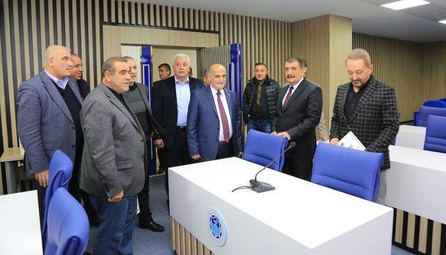 Mtso&rsquo;dan Başkan G&uuml;rkan&rsquo;a Ziyaret 1