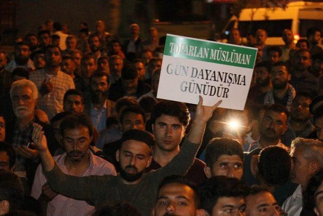 Abd’nin Büyükelçiliğini Kudüs’e Taşıması Adana’da Protesto Edildi