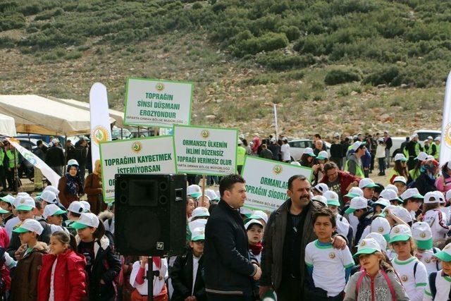 Isparta’da Fidan Dikim Etkinliği