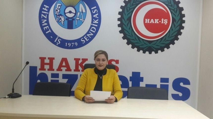 Hizmet-iş&rsquo;ten "kadına Şiddete Hayır" A&ccedil;ıklaması