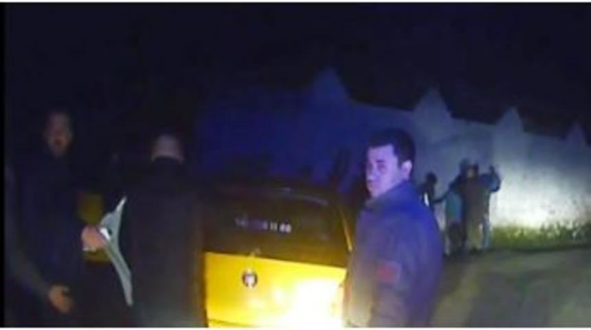 G&ouml;&ccedil;men Ka&ccedil;aklığı Operasyonu Kameraya Yansıdı