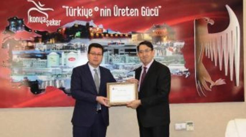 Konya Şeker’e Maliye Bakanlığından Ödül