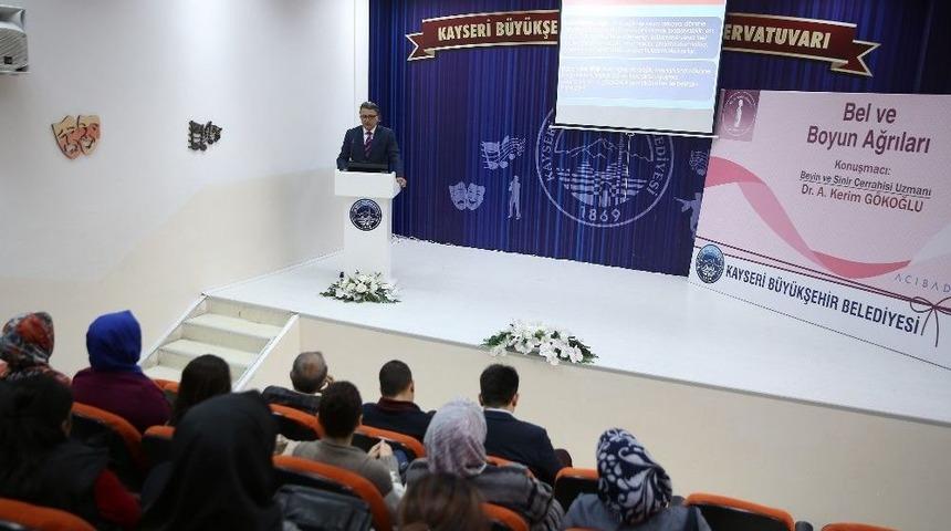 B&uuml;y&uuml;kşehir&rsquo;den Sağlık Semineri
