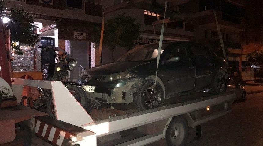 Kuşadası’nda Trafik Kazası; 1 Yaralı