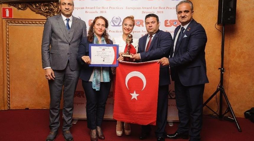 &lsquo;en İyi Uygulama 2018 Avrupa &Ouml;d&uuml;l&uuml;&rsquo; Tarsus Belediyesi&rsquo;nin