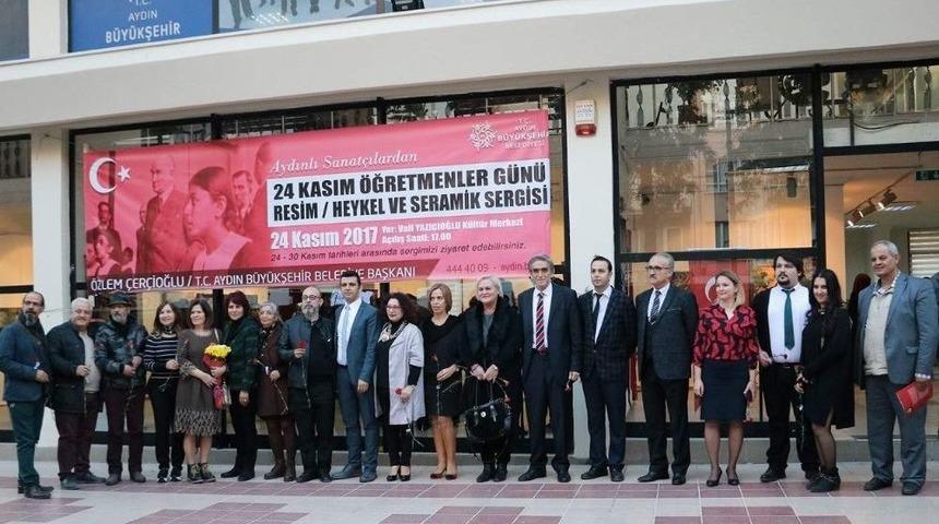 B&uuml;y&uuml;kşehirden 24 Kasım &Ouml;ğretmenler G&uuml;n&uuml; Sergisi