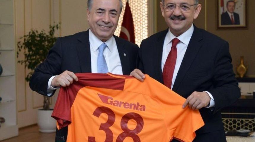 Galatasaray Y&ouml;netiminden Ankara&rsquo;ya Ziyaret