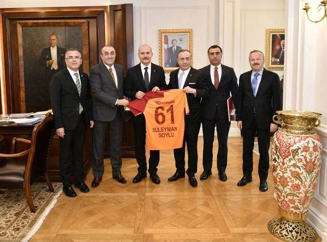 Galatasaray Yönetiminden Ankara’ya Ziyaret