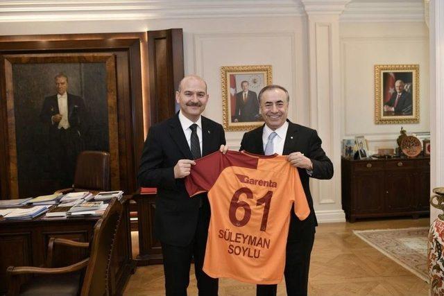 Galatasaray Yönetiminden Ankara’ya Ziyaret