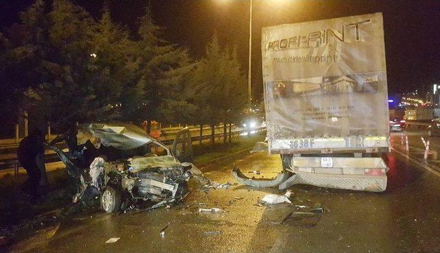 Samsun’da Kamyonet Tır İle Çarpıştı: 2 Yaralı