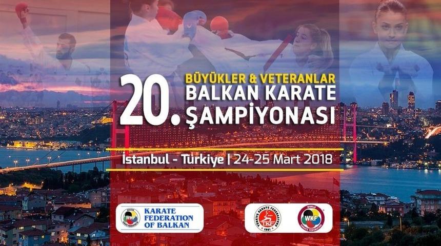 Balkan Karate Şampiyonası İstanbul&rsquo;da