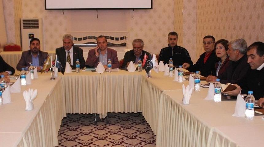 Gazeteciler Sorunlarını Mardin&rsquo;de G&uuml;ndeme Aldı