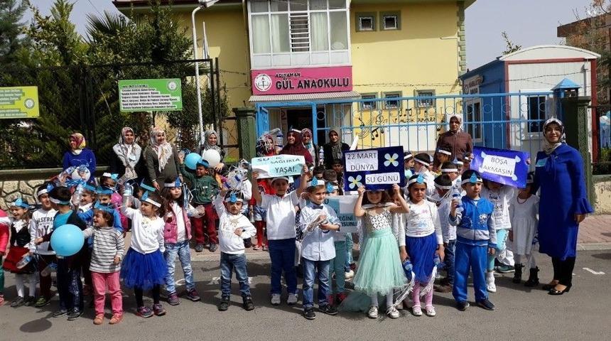 Minik &Ouml;ğrencilerden D&uuml;nya Su G&uuml;n&uuml; Etkinliği