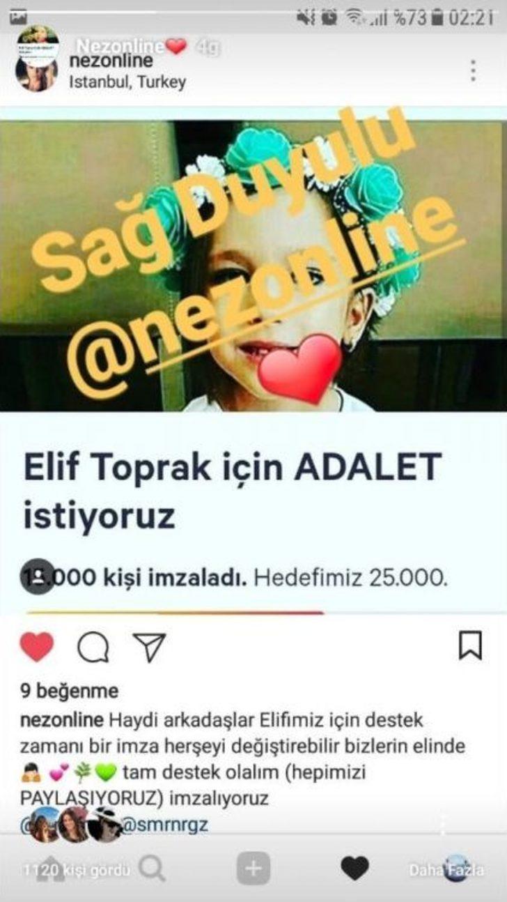 Minik Elif İçin 25 Bin İmza Toplandı G5